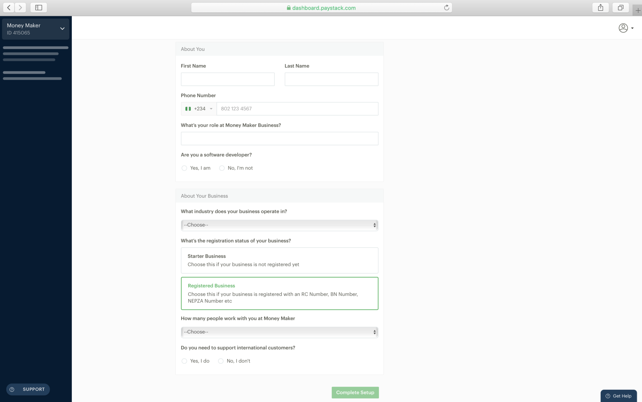 PayStack Payment Setup – Initappz Documentation