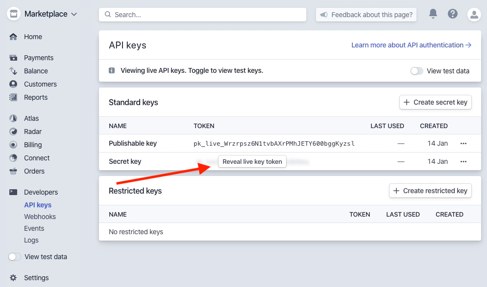 Stripe Payment Setup – Initappz Documentation