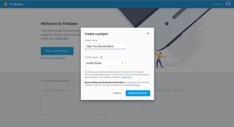 Setup Firebase For All Apps – Initappz Documentation